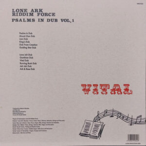 Lone Ark Riddim Force- Psalms In Dub Vol.1