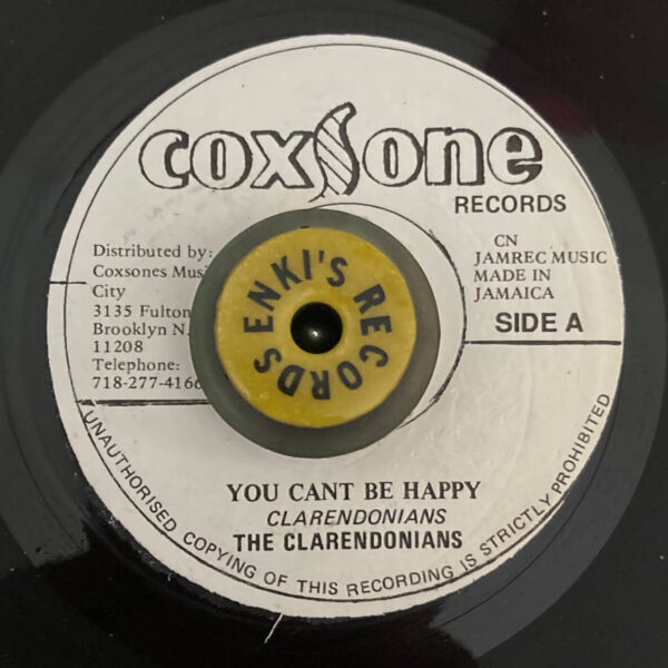The Clarendonians – You Can't Be Happy