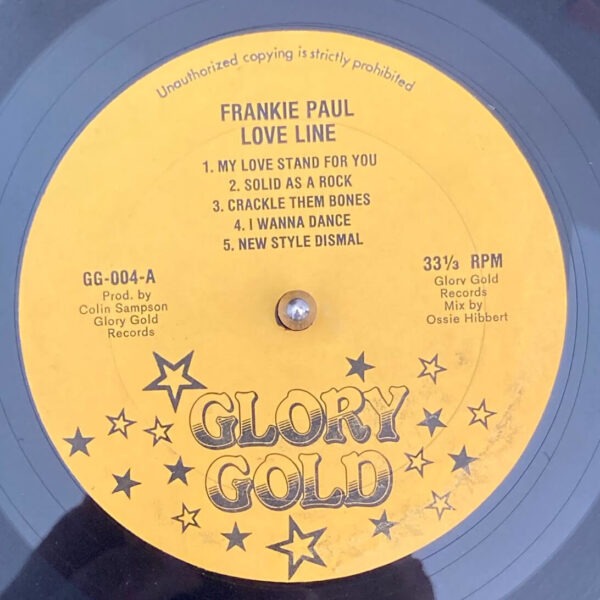 Frankie Paul – Love Line