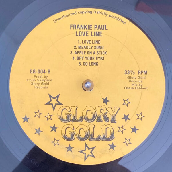 Frankie Paul – Love Line