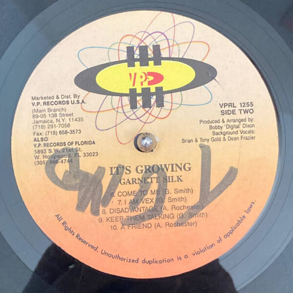 Garnett Silk – It's Growing