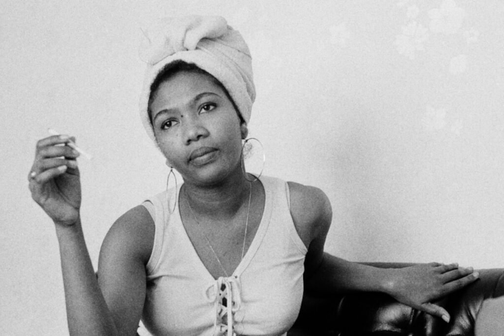 Marcia Griffiths in London in 1971 by Michael Putland Getty Images