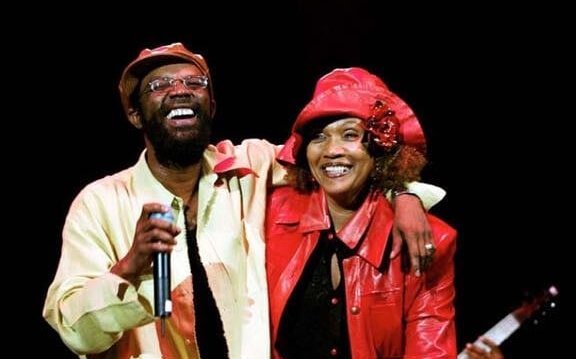 beres hammond and marcia griffiths from her official facebook page