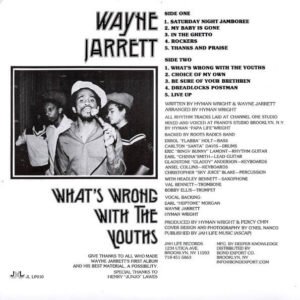 Wayne Jarrett – What's Wrong With The Youths
