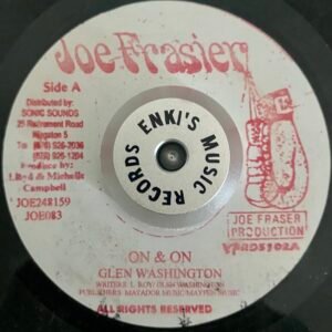 Glen Washington - On & On / Bongo Nyah