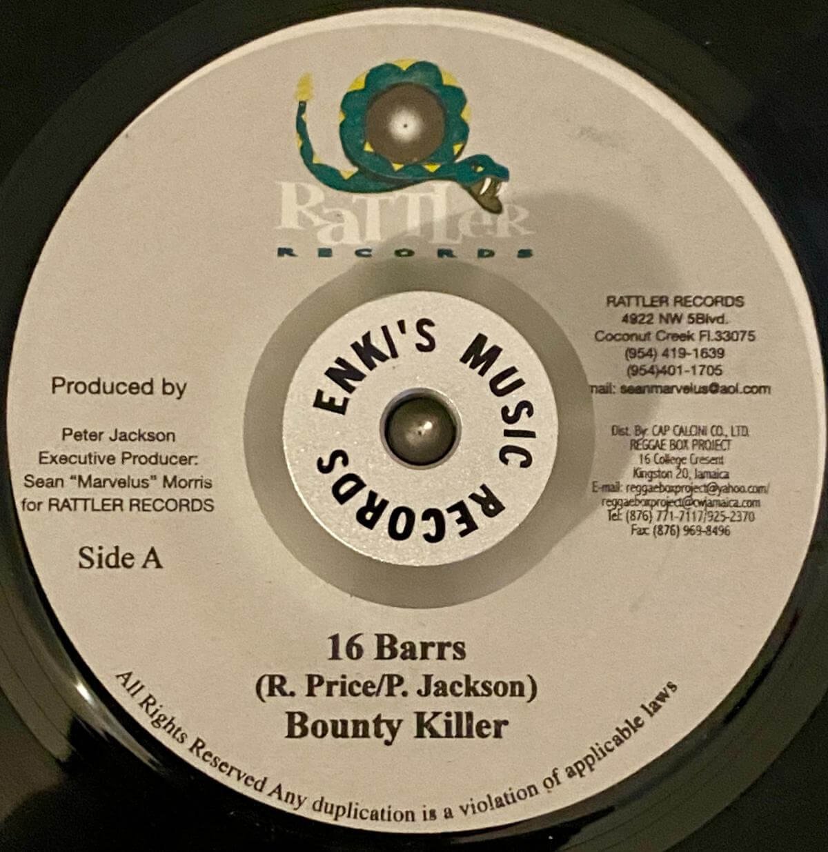 Bounty Killer - 16 Barrs