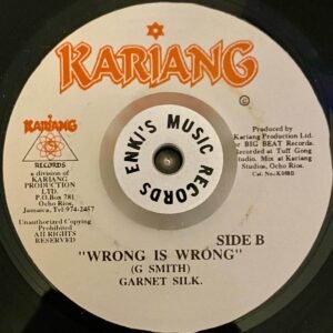 Garnett Silk - Wrong is wrong
