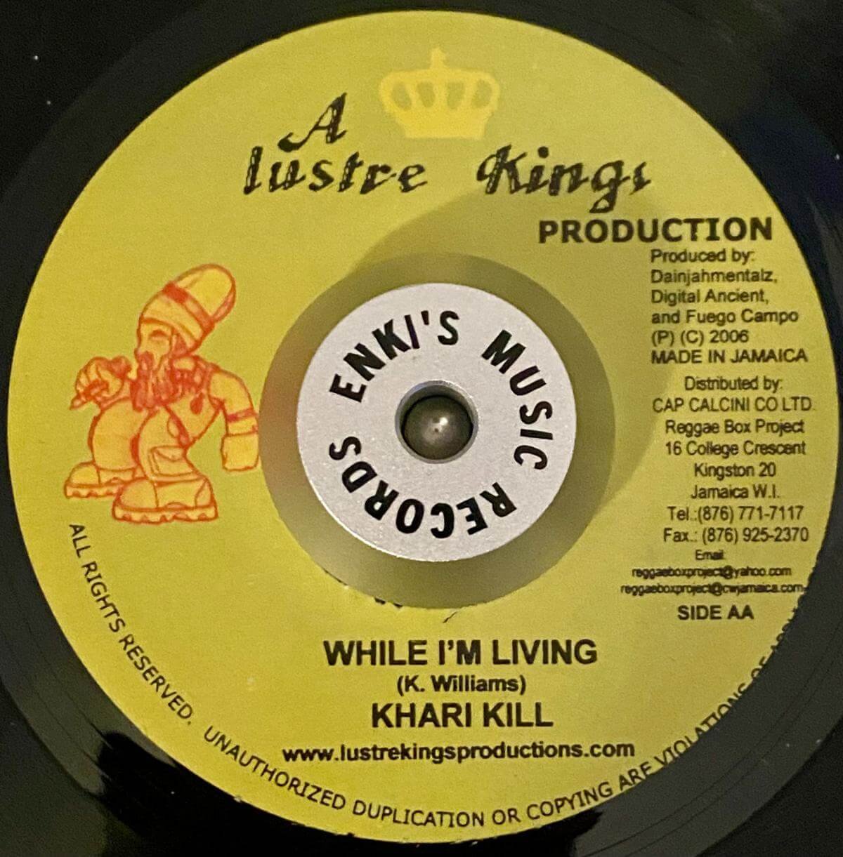 Khari Kill – While I'm Living / Midnite – Trodding On