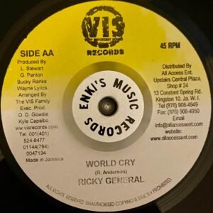 Sizzla – People A Suffer / Ricky General – World Cry