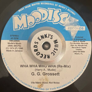 G. G. Grossett – Wha Wha Who Wha