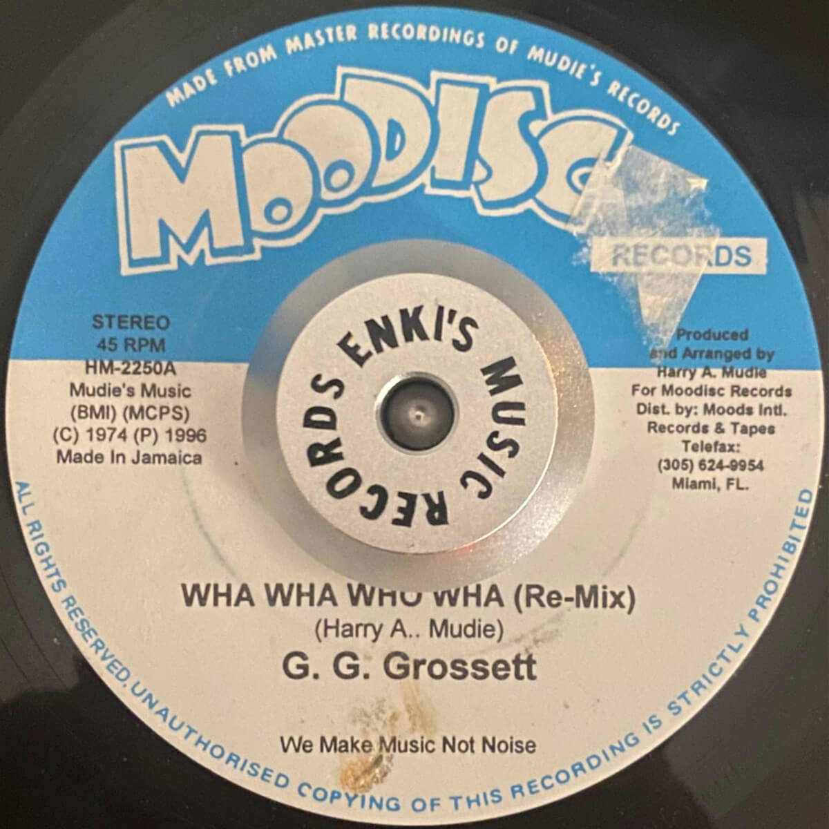 G. G. Grossett – Wha Wha Who Wha