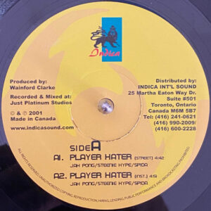 Jah Pong – Player Hater