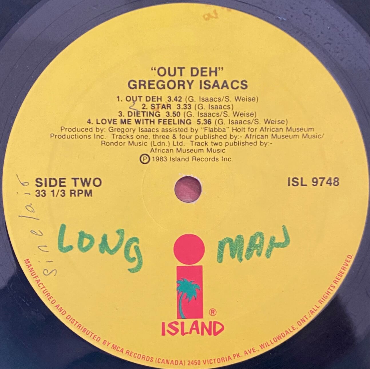 Gregory Isaacs Out Deh (3)