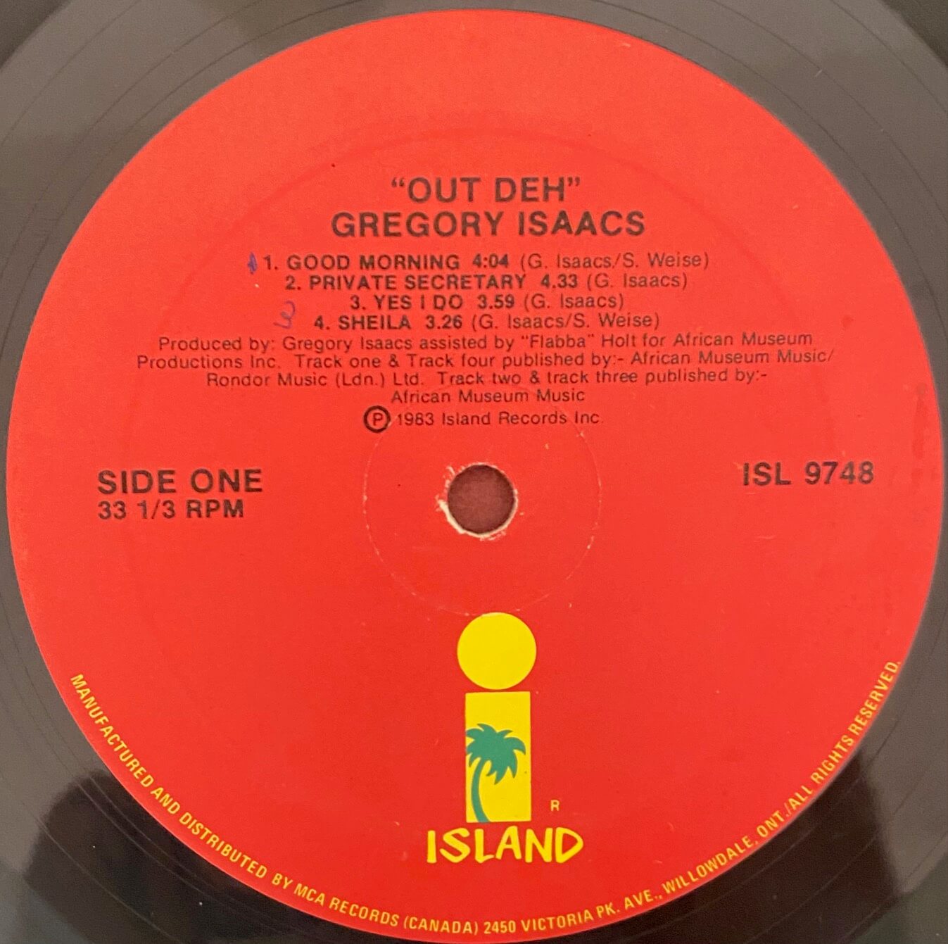Gregory Isaacs Out Deh (4)