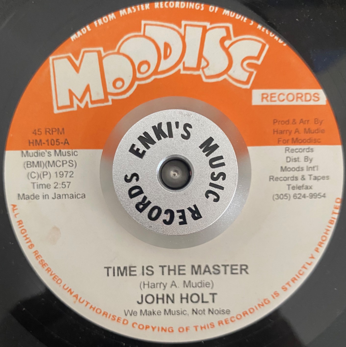 John Holt - Time Is The Master / Mudie's All Stars