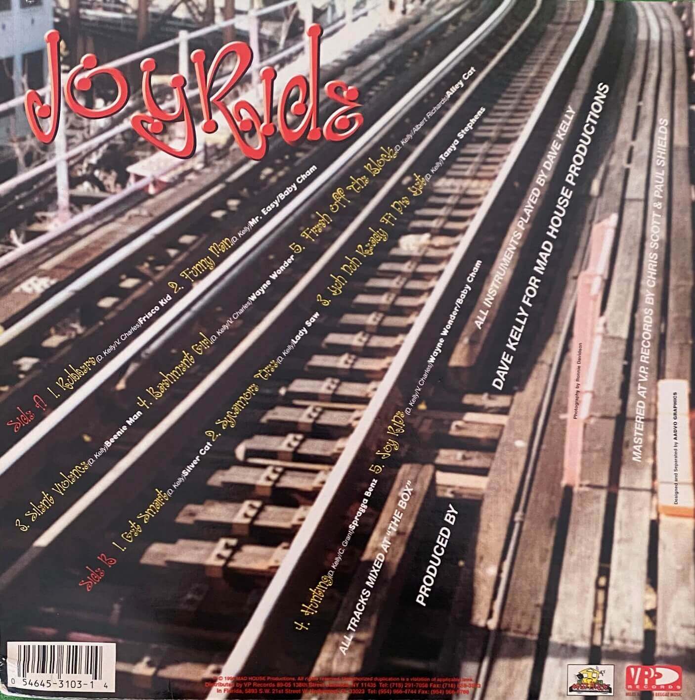 Joy Ride Dancehall LP