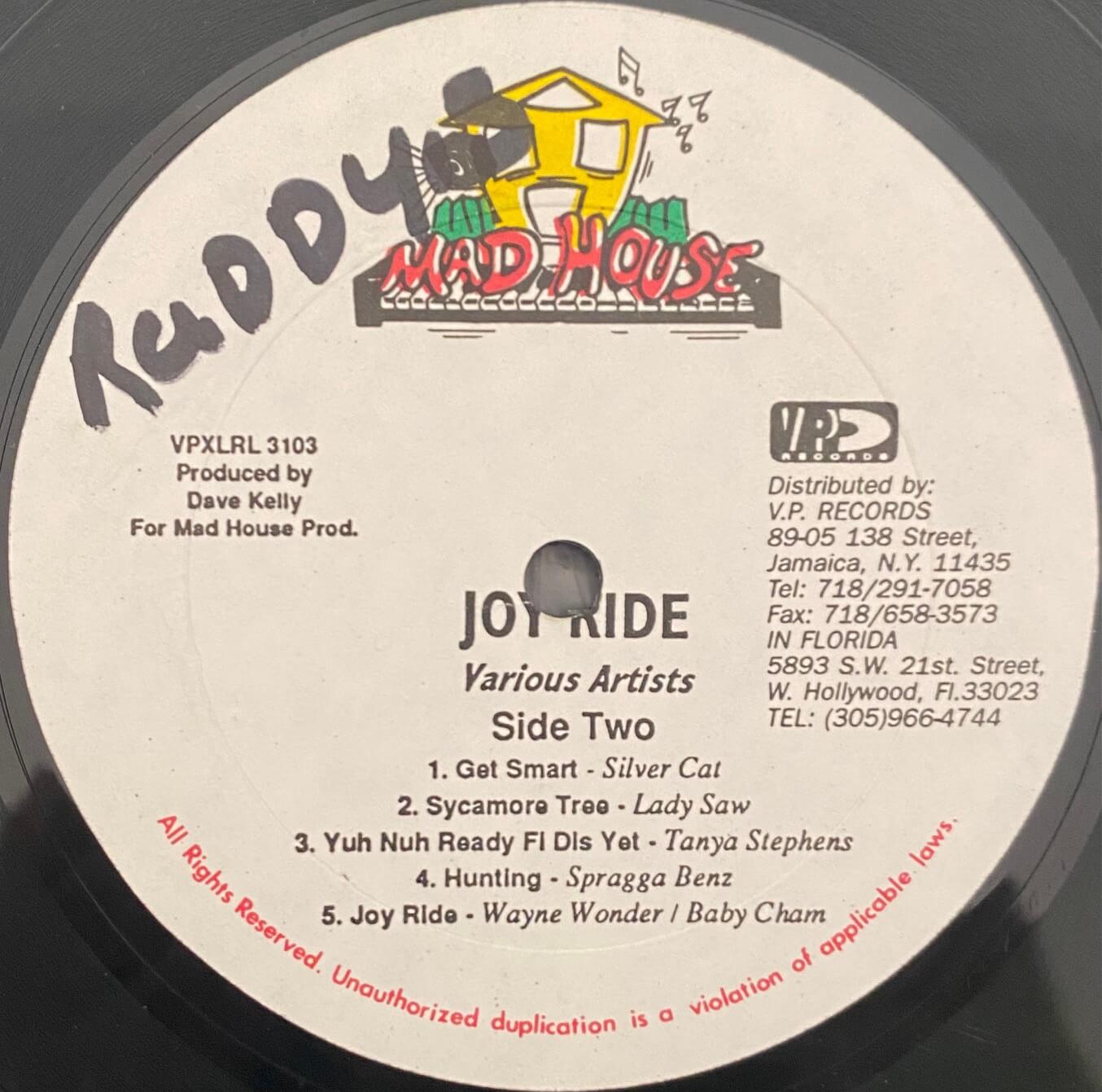Joy Ride Dancehall LP